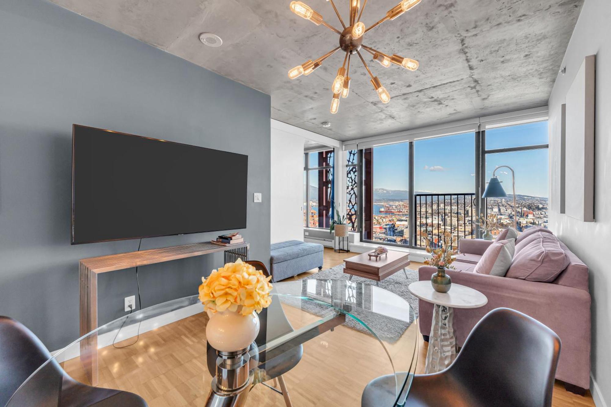 Water Views, 40Th Floor Sub-Penthouse! Entire Condo In The Heart Of Vancouver City Centre Exteriör bild